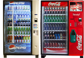 Oyster Bay Soda Beverage Vending Machines